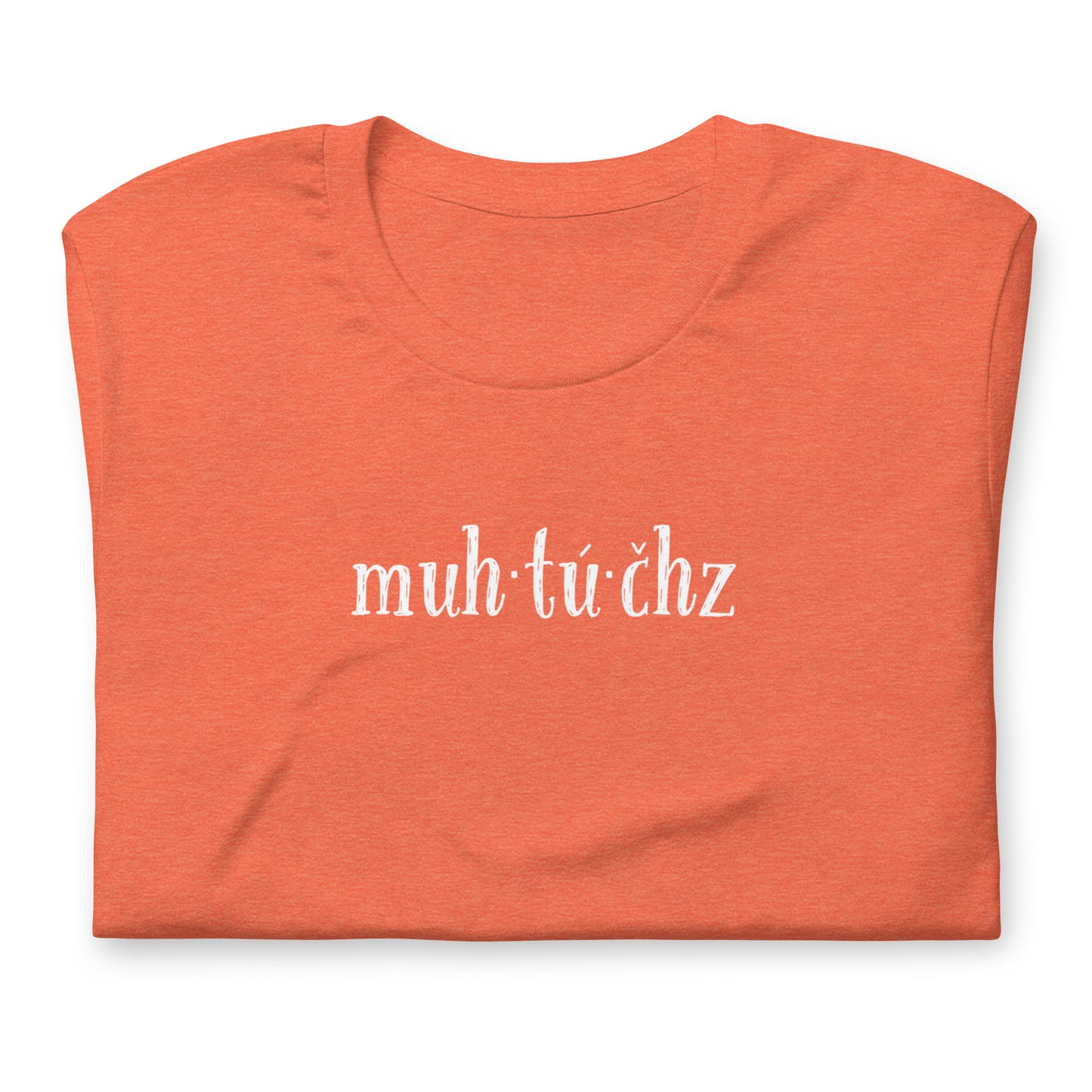 muh·tú·čhz pho·net·ics shirt